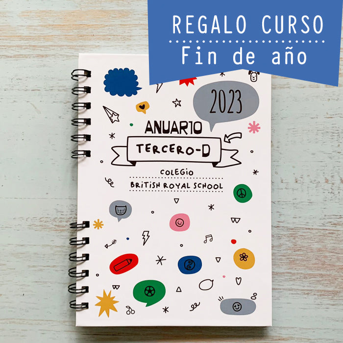 ANUARIO INTERACTIVO CON FOTOS STICKERS ACTIVO