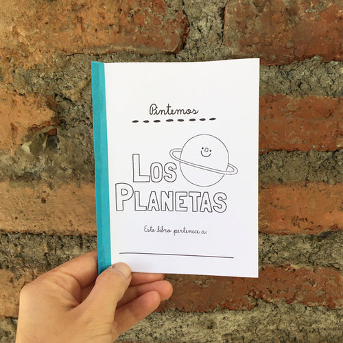 Arma y pinta libro "LOS PLANETAS"<br>DESCARGA EN LA DESCRIPCIÓN