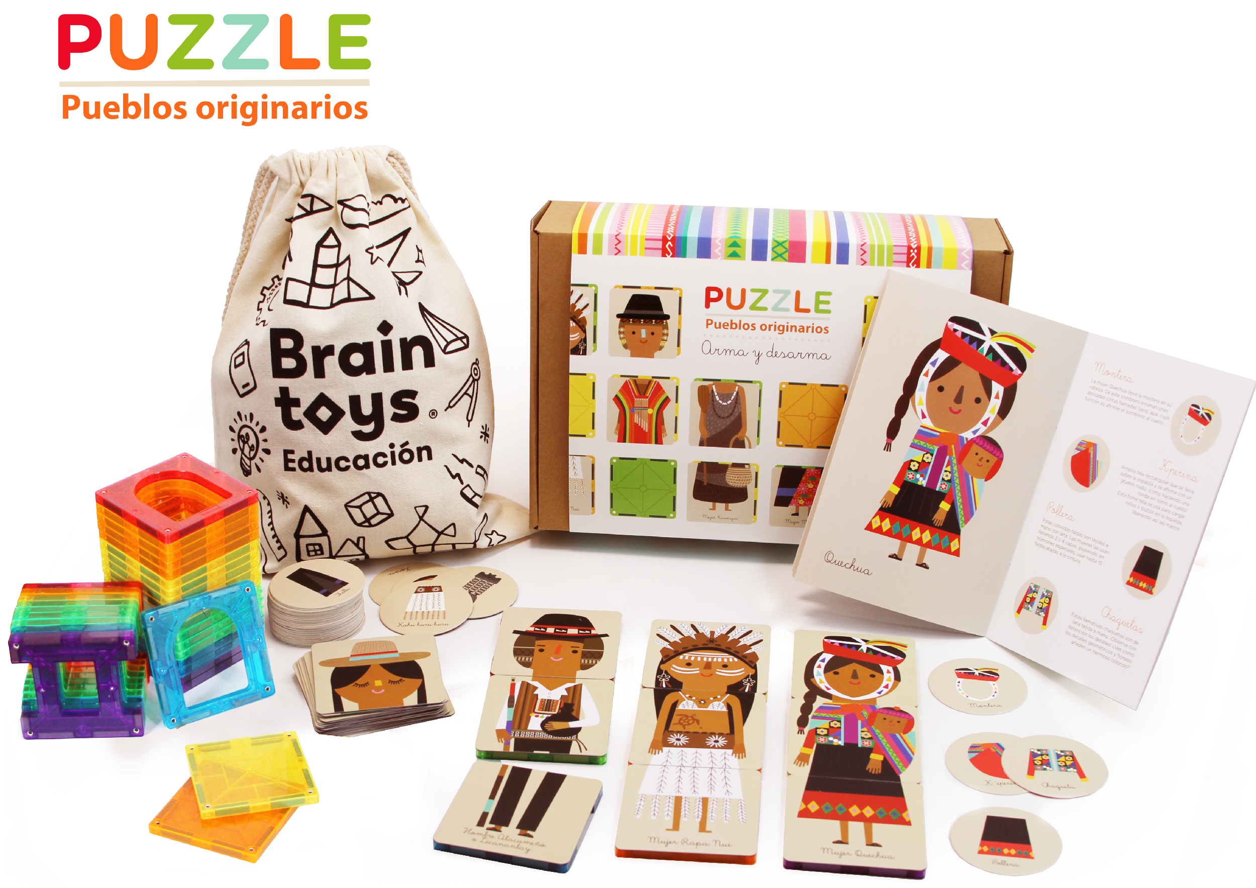 PUZZLE PUEBLOS ORIGINARIOS IMANIX