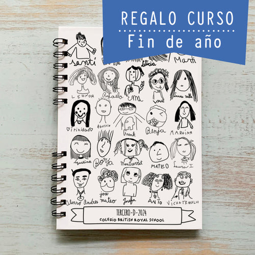 CUADERNO PERSONALIZADO "AMIGOS INOLVIDABLES"