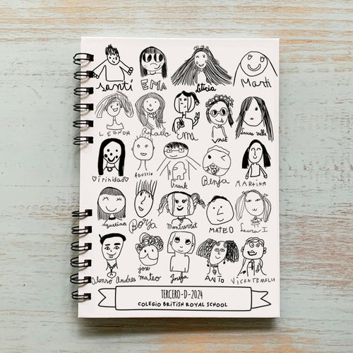 CUADERNO PERSONALIZADO "AMIGOS INOLVIDABLES"