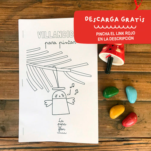 Arma tu libro "VILLANCICOS PARA PINTAR"<br>DESCARGA EN LA DESCRIPCIÓN