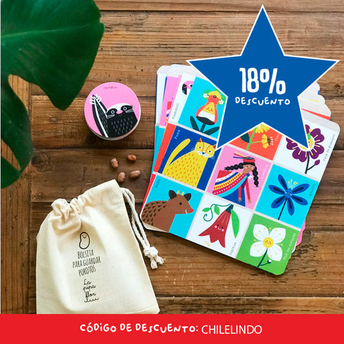 BINGO CHILE<br>"flora, fauna y pueblos originarios"